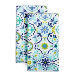 KitchenAid Albany Blue Willow Kitchen Towel Set (Set of 4) ST009616TDKA 403  - The Home Depot