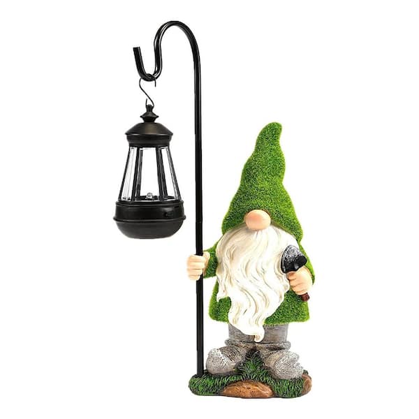 Solar Garden Gnomes Statues