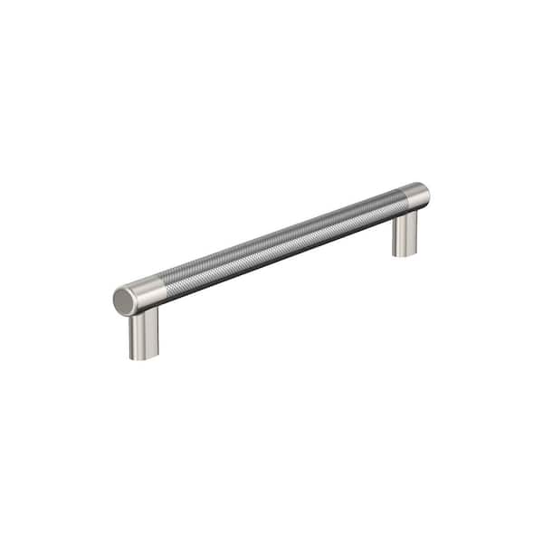 Amerock Esquire 12 in. (305mm) Modern Polished Nickel/Stainless Steel Bar Appliance Pull