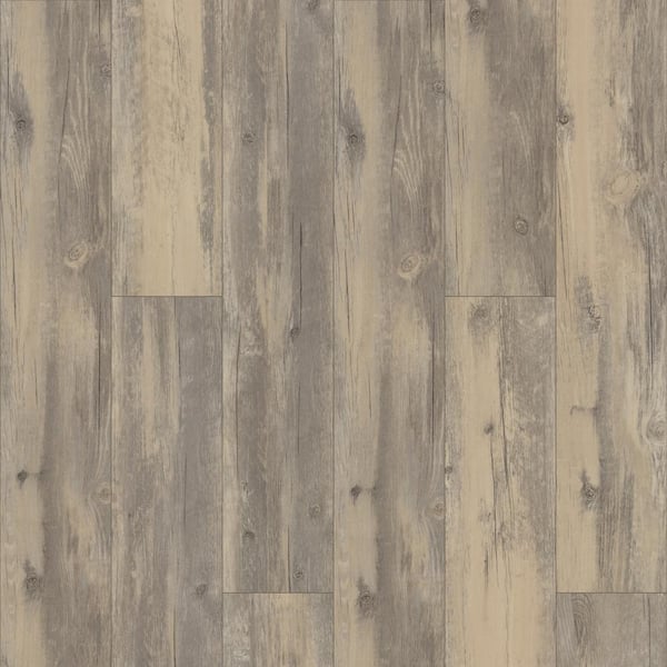 Shaw Inspiration 6 MIL Overcast 6 MIL X 6 in. W X 48 in. L Water Resistant Glue Down Vinyl Tile Flooring(53.93 sq. ft./case )