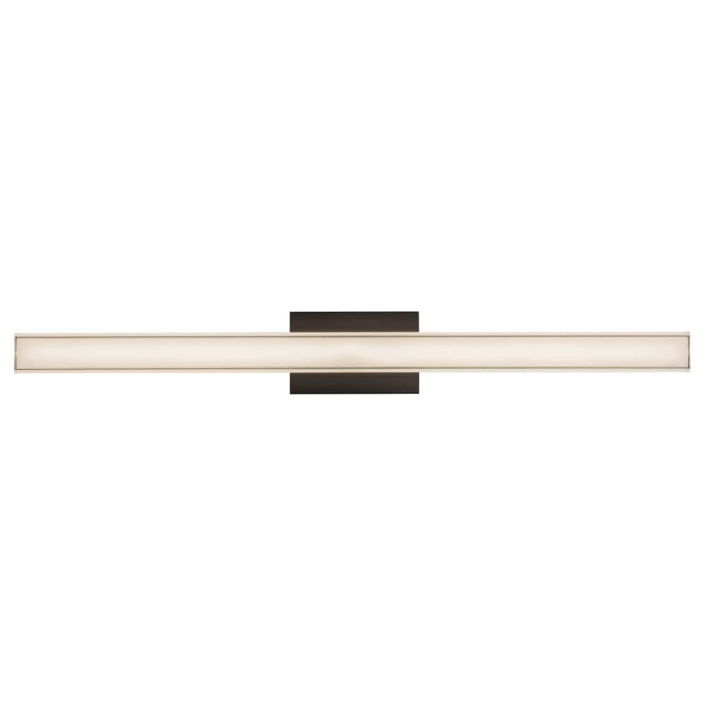 Garland 36-in Black dimmable LED Wall/Vanity Light price history on PriceWatchPro