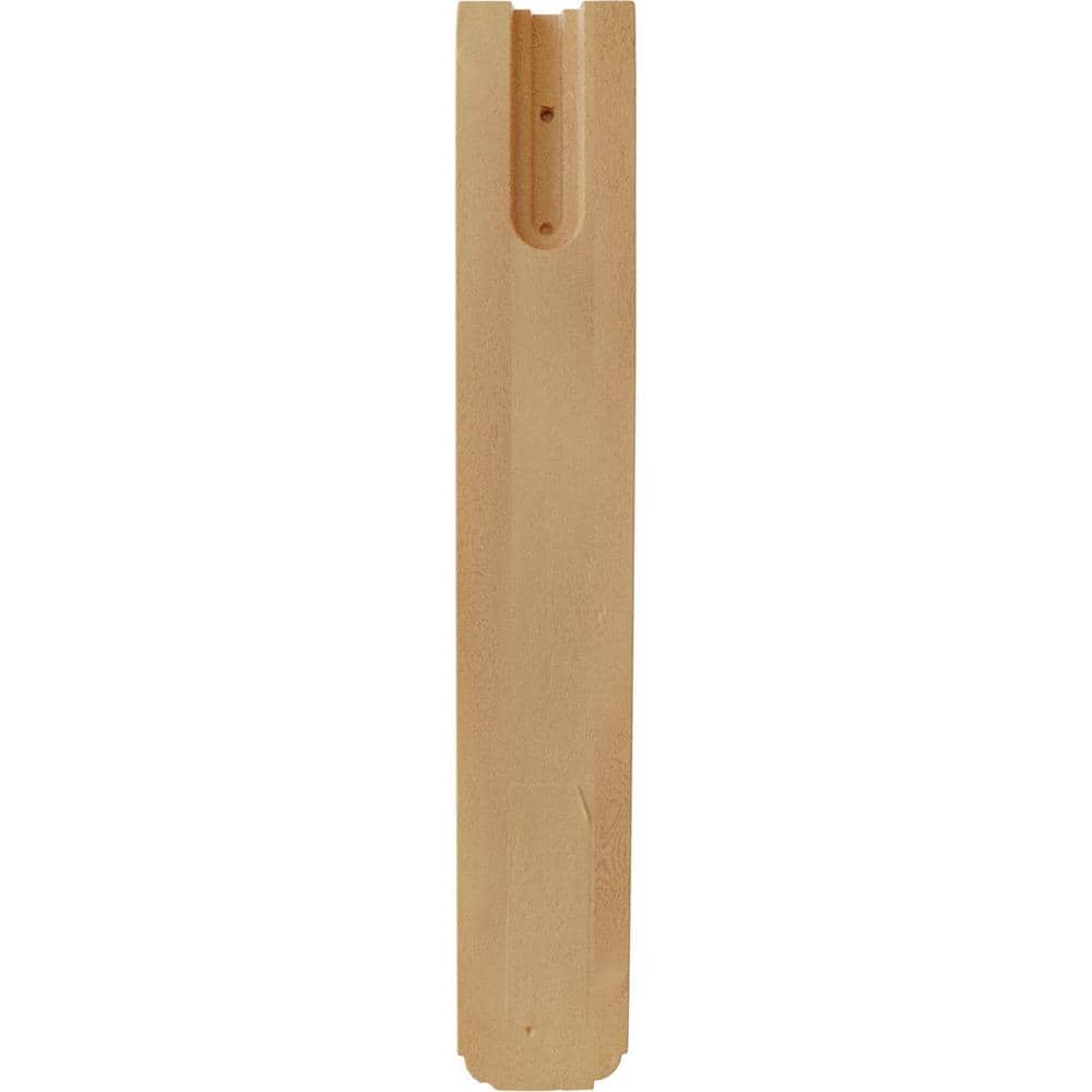 Red Oak 10.5" Hand-Carved Wood Corbel Bracket