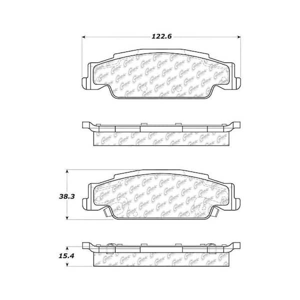 Centric Parts Disc Brake Pad Set
