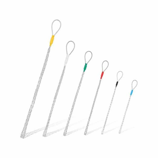 Lukyamzn Cable Puller Series Wire Mesh Grip Kit 4-25mm Steel Wire Pulling Tool Multicolor 6 Pack for Cables