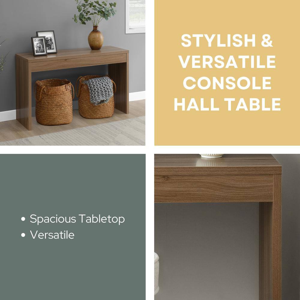 Cappuccino Modern Multi-Use Console Table - 48"x16"