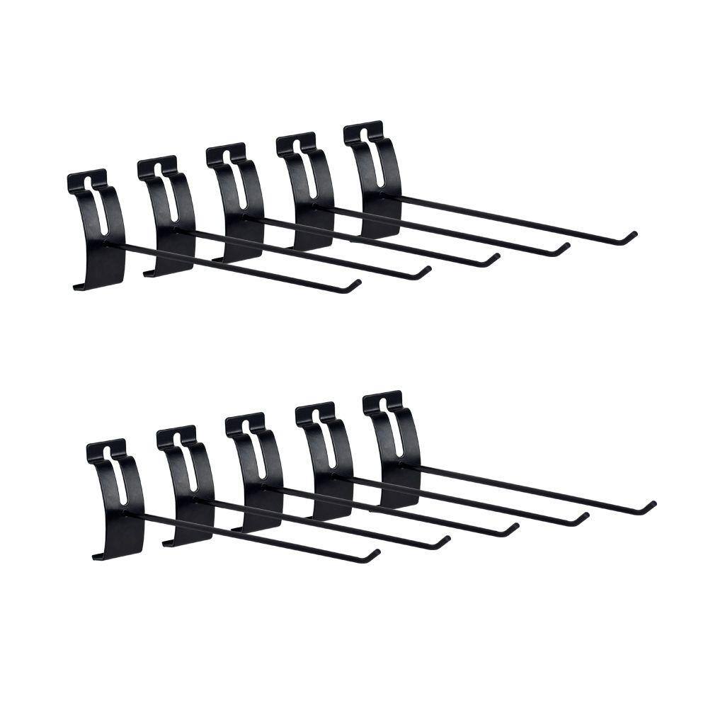 InstallBay Garage 12 in. Single Hook (10-Pack) ISH12