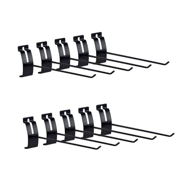 InstallBay Garage 12 in. Single Hook (10-Pack)