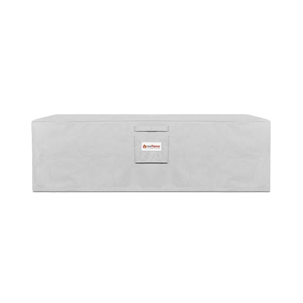 Aegean Rectangular Fire Pit Protective Cover with Drawstring