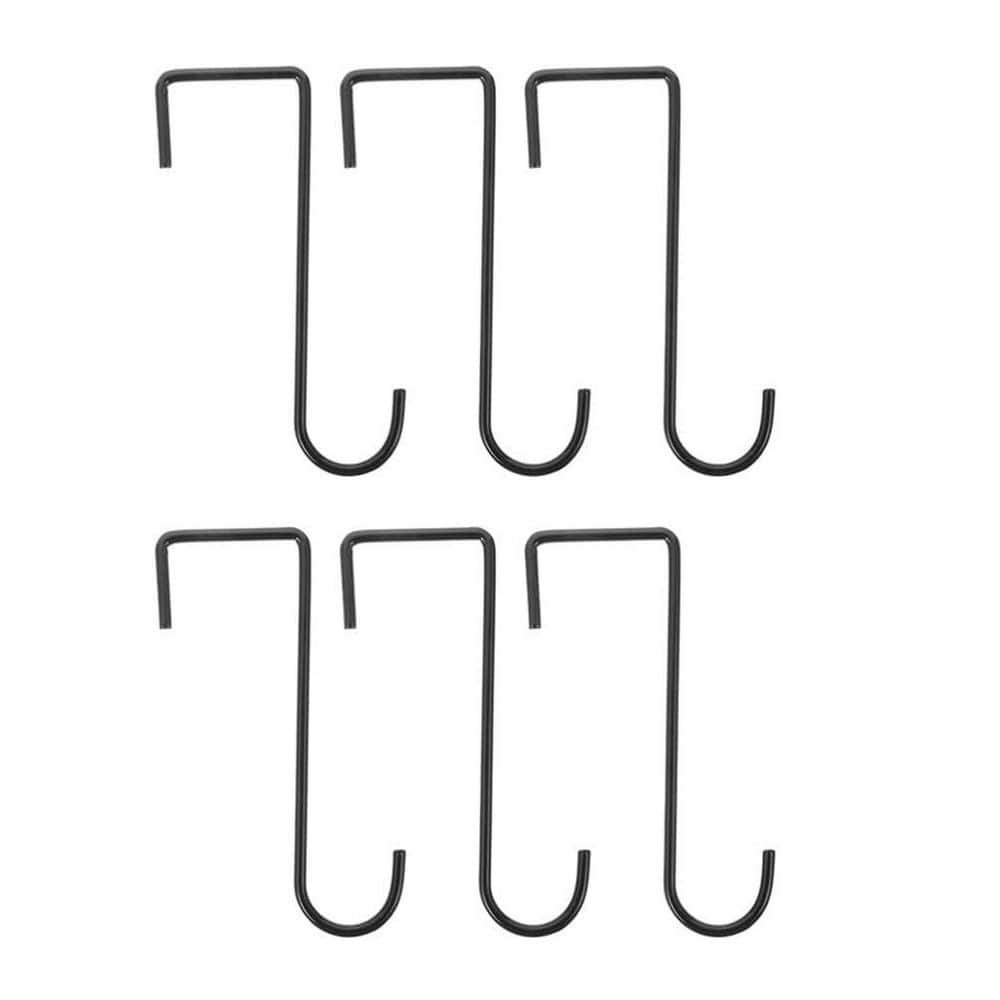 Iron Planter Box Bracket with Hanging Hooks for Balcony Railing Flower Window Box Mounting 6-Pack price history on PriceWatchPro