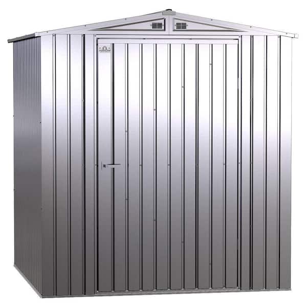 Elite 6 ft. W x 6 ft. D Galvalume Metal Premium Vented Corrosion Resistant Steel Storage Shed 34 sq. ft.