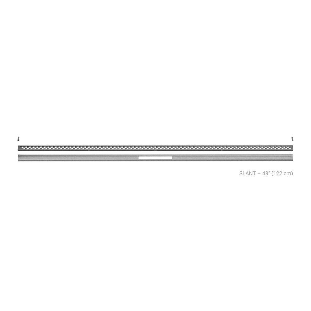 Kerdi-Line-Vario Pewter 48 in. Slant Grate and Channel Floor Installation Kit for Accessory price history on PriceWatchPro
