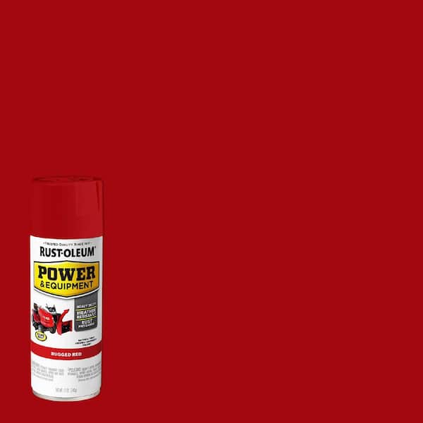 Rust-Oleum 12 oz. Power and Equipment Rugged Red Gloss Enamel Spray Paint (Case of 6)