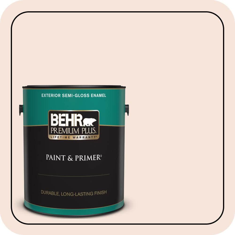 1 gal. #W-D-120 Bleached Shell Semi-Gloss Enamel Exterior Paint & Primer price history on PriceWatchPro