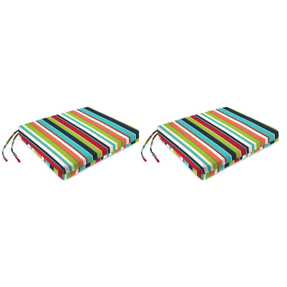 19 in. W x 17 in. D x 2 in. T Rectangular Outdoor Seat Cushion in (2-Pack) price history on PriceWatchPro