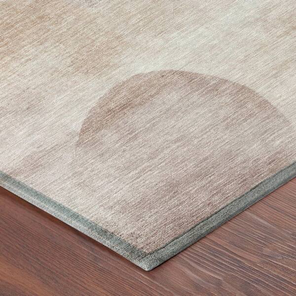 Chantille Machine Washable Indoor/Outdoor Abstract ACN2815 Copper 10 ft. x 14 ft. Area Rug