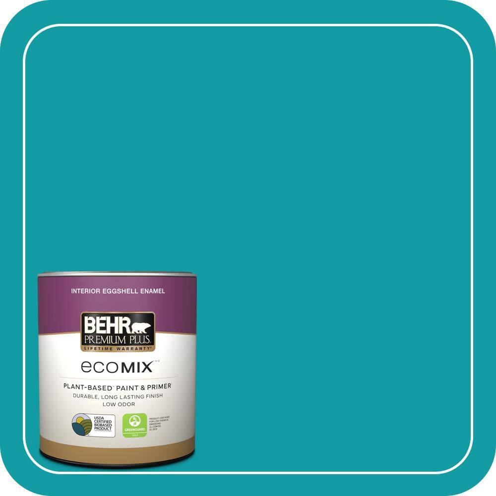 1 qt. #MQ4-20 Island Dream Eggshell Enamel EcoMix Plant-Based Interior Paint & Primer price history on PriceWatchPro