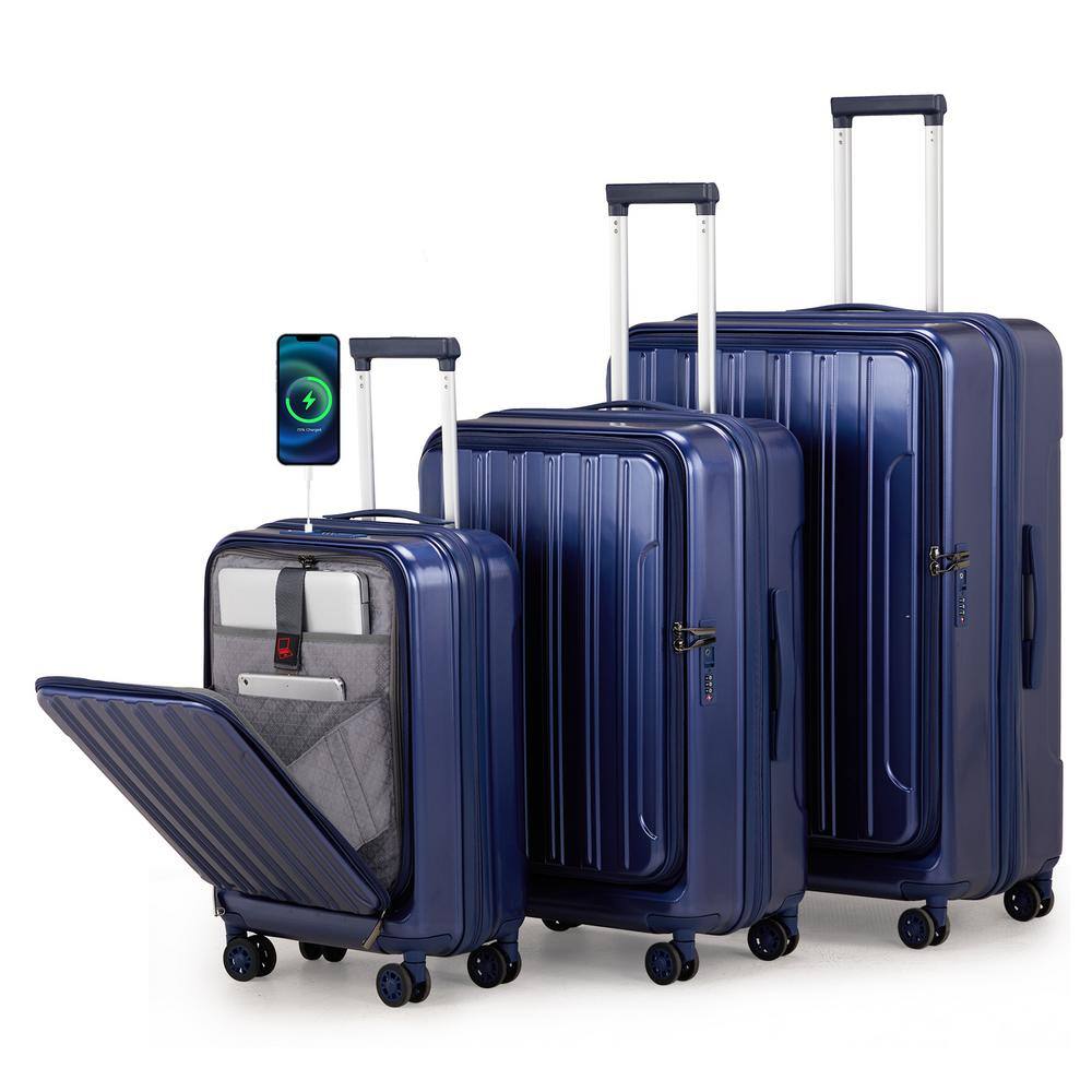 Tsa Lock Blue Hard Shell Luggage Krute Hardside Luggage Review