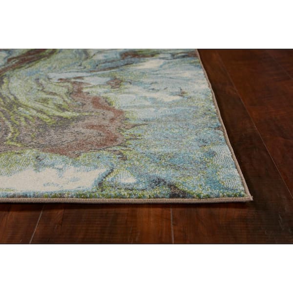 Lola Seafoam 7 ft. x 10 ft. Area Rug