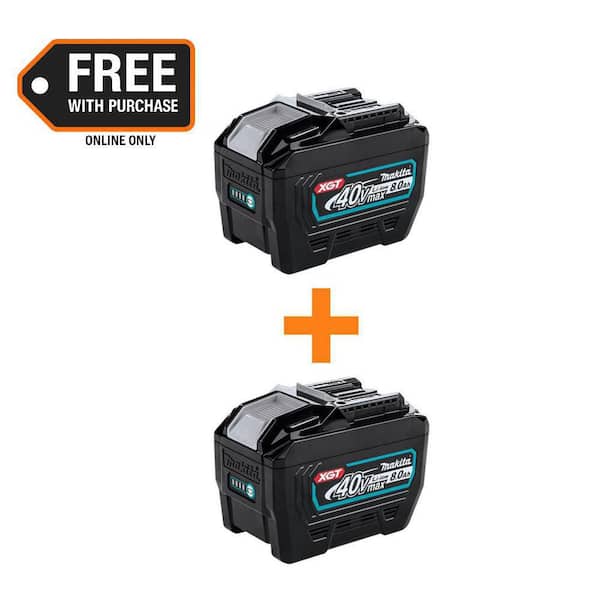 Makita 40V max XGT 8.0Ah Battery with 40V Max XGT 8.0Ah Battery