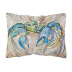 blue crab pillow
