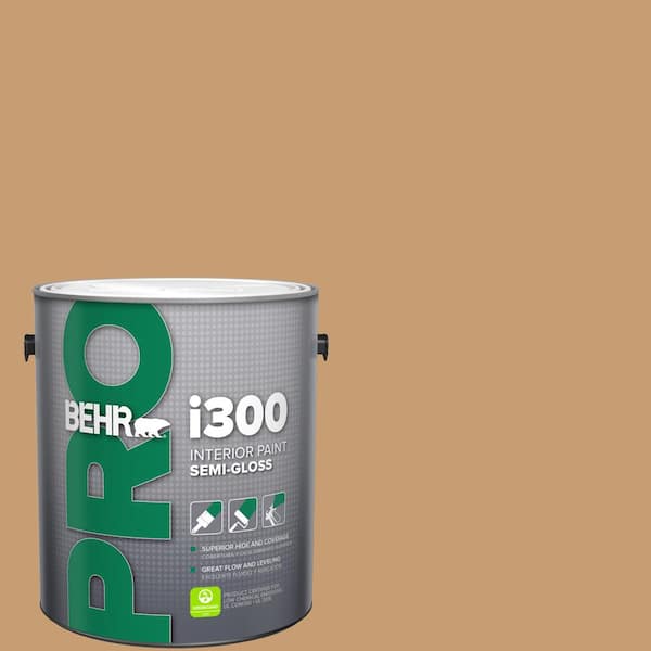 BEHR PRO 1 gal. #S270-5 Gingersnap Semi-Gloss Interior Paint