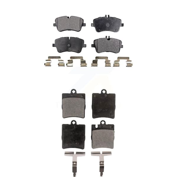TEC Front Rear Ceramic Brake Pads Kit For Mercedes-Benz C240 CLK350 C320 C280 CLK320 C350 KTC-100448
