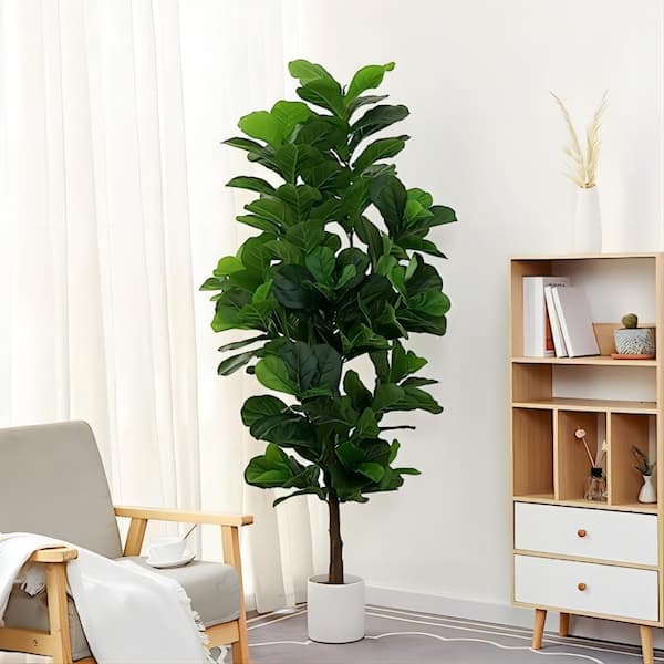 Patere 6 ft. Tall Artificial Plant Fiddle Leaf Fig Tree FLFT6 The