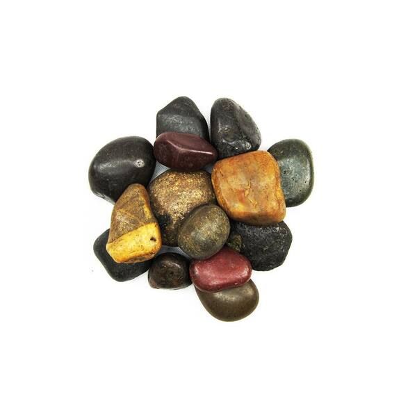 Geobunga 0 75 Cu Ft 50 Lbs River Rock Pebbles 1819 The Home Depot