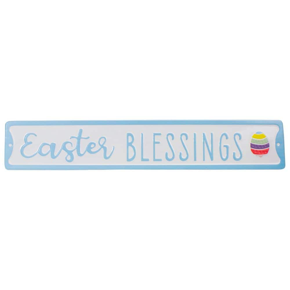 "Metal Easter Blessings Wall Sign-20.25""" price history on PriceWatchPro
