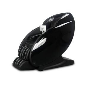 LM7500A Black SL-Track Fully Assembled Massage Chair Design inspired by Modern Futuristic Architecture Styles