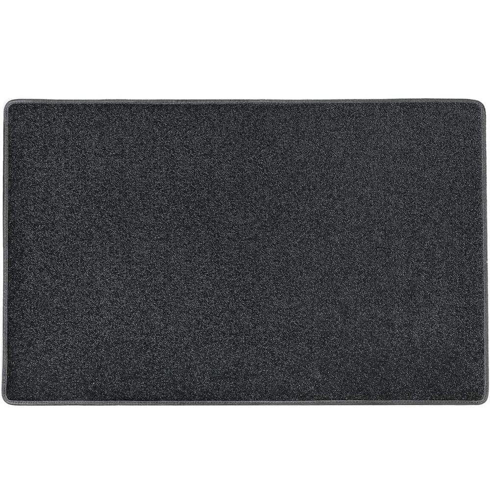 PURE ERA Black 36 in. x 24 in. Polypropylene Non Slip Doormat Indoor