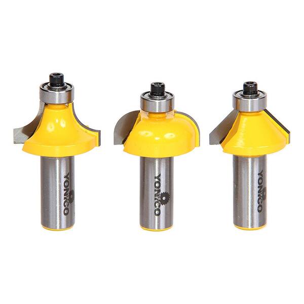 thumbnail image 2 of Yonico 50-Piece Professional Router Bit Set - 1/2-Inch Shank, C3 Carbide Tipped (Model 17502) 2 of 6