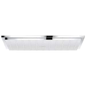 Rainshower 230 1-Spray Patterns with 1.75 GPM 9 in. Ceiling Mount Rain Fixed Shower Head in Chrome