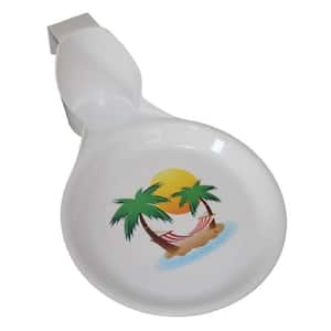 Palm Tree Design Food and Drink Holder (Pack of 32-Pieces)