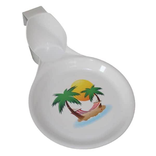 Unbranded Palm Tree Design Food and Drink Holder (Pack of 32-Pieces)
