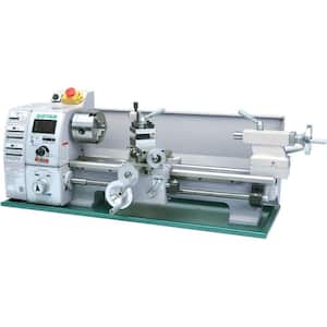 8 in. x 16 in. Variable-Speed Benchtop Metal Lathe