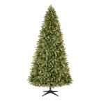 Home Accents Holiday 7.5 ft. Ellis Black Spruce LED Pre-Lit Tree with ...