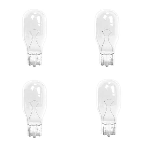 Feit Electric 18-Watt Bright White (3000K) T5 Wedge Base Dimmable 12-Volt Landscape Garden Incandescent Light Bulb (4-Pack)