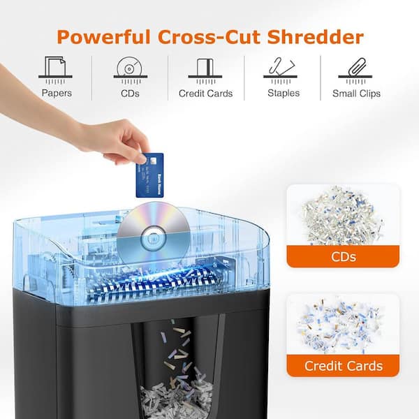 Yichuhaoxi Paper Shredder for Home Office, Heavy Duty Shredder