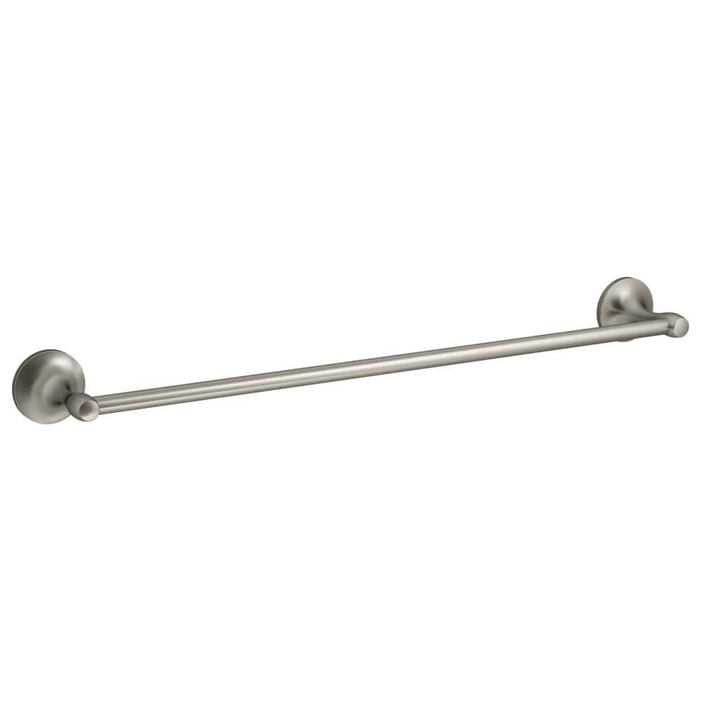 KOHLER Willamette 24 in. Towel Bar in Brushed Nickel K-R99801-BN - The ...