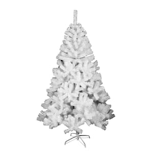 8 ft. Unlit Flocked Artificial Christmas Tree