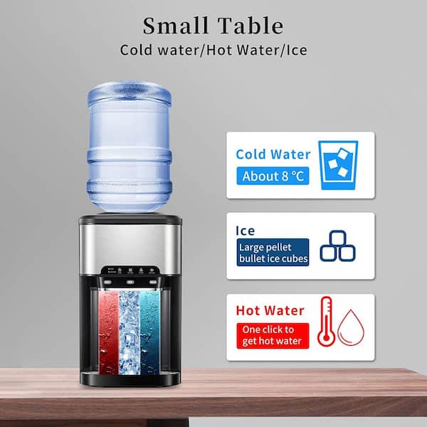 Instant Hot Water Dispenser, Countertop Water Warmer Dispenser Countertop  Water Boiler Dispenser 45 to100℃ 2000W 3000ml Clear Water Tank 110V for