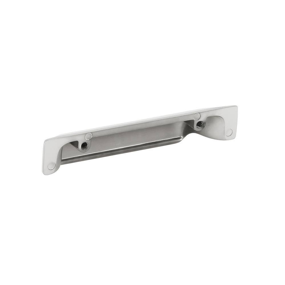 Polished Nickel 4.25'' Cup Pull with Mounting Hardware