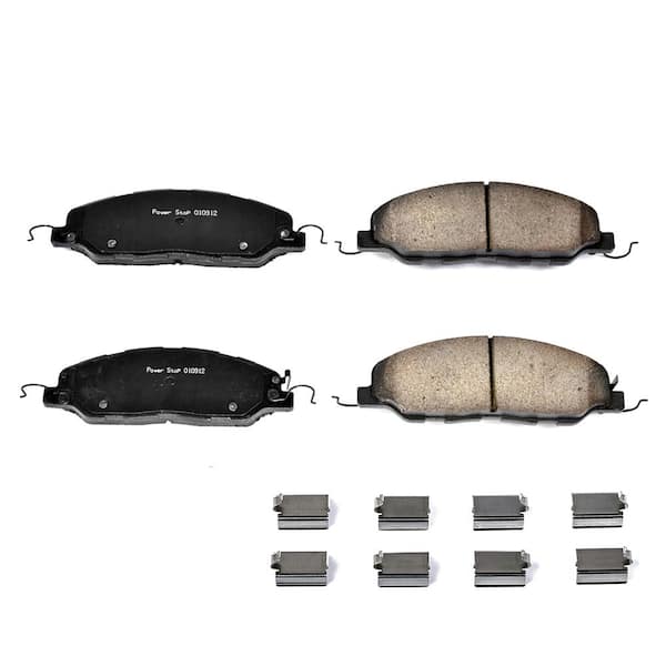 Power Stop Disc Brake Pad Set 2011-2014 Ford Mustang V6 V8