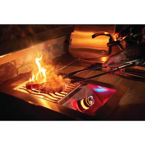 Built-In 700 Series 10 in. Single Infrared Grill Burner Natural Gas, Stainless Steel