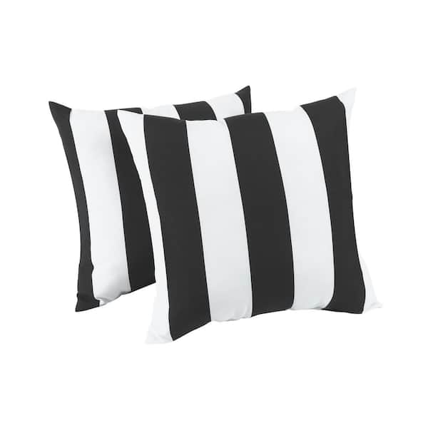 18 x 18 in. Outdoor Throw Pillow, 2-Piece Set of Outdoor Pillows