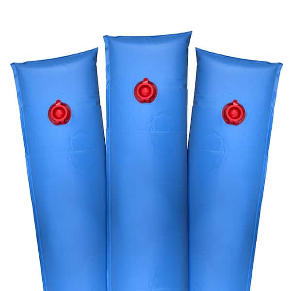10 ft. Blue Single-Chamber Heavy-Duty Water Tubes for Winter Swimming Pool Covers (10-Pack)