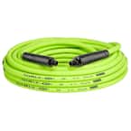 Flexzilla 1/4 in. x 50 ft. 3100 PSI M22 Fittings No Kink Flexible Pressure  Washer Hose HFZPW3450M - The Home Depot