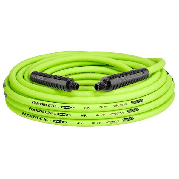 Flexzilla 1/4 in. x 50 ft. Air Hose with 1/4 in. MNPT Fittings