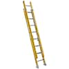 Werner 16 ft. Fiberglass Round Rung Extension Ladder with 375 lb. Load ...